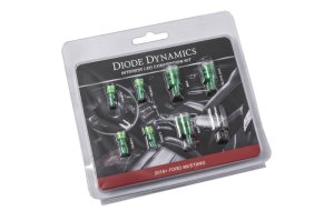 Ford Mustang Replacement Bulbs - Diode Dynamics - Stage 1 - Green - `18-`19